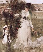 Berthe Morisot Detail of Hide and seek oil painting